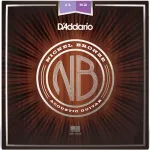 D'Addario® NB1152 Nickel Bronze 100% Custom Light, 0.011 - 0.012 ** Made in USA **