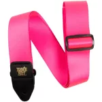 ERNIE Ball® P05321 Neon Pink Premium Strap 3in1 guitar strap For airy guitar/electric guitar/Best Bass guitar