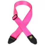 ERNIE Ball® P05321 Neon Pink Premium Strap 3in1 guitar strap For airy guitar/electric guitar/Best Bass guitar
