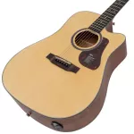 Mantic AG-1ce, 41-inch electric guitar, Dreadnouguay shape There is a built -in tuner + free bag &