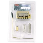 Wilkinson® WVP2SB Strat Bridge, 2 Stratle Stainless Steel Guitar Pole Set