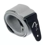 Fender® Supersoft Strap, guitar sash For airy/electricity/bass, 2 "special fabric, special gray, length 34 - 58 inches