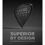 Ernie Ball® Prodigy Mini 2.0 มม.  ปิ๊กกีตาร์ไฟฟ้า หนาทนพิเศษ วัสดุ Delrin® สีขาว ** Made in USA ** Model P09203