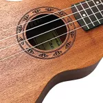 Caesar UT-43 Concert Ukulele อูคูเลเล่ ไซส์ Concert 24 นิ้ว ไม้ Sapele ลายไม้ เคลือบด้าน + แถมฟรีกระเป๋าอูคูเลเล่