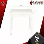 Piano Q80 Black, White - Piano Chair Klaw Q80 [with QC] [100%authentic] [Free delivery] Red turtle