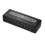 Rasvone PSS10 Power Supply For Guitar Effects Pedal Board Electric power supply, 10 channel effects + free cables & adapters ready to use