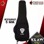 [Bangkok & Metropolitan Region Send Grab Urgent] Electric guitar Bags KLAW Kegbfs1 Black [Insurance from Zero] [With QC check] [100%authentic] [Free delivery] Red turtle