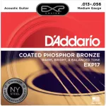 D'Addario® EXP17, airy guitar, number 13, special coated line, Phosphor Bronze Medium, 13 - 56 ** Made in USA **