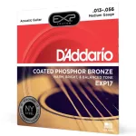 D'Addario® EXP17, airy guitar, number 13, special coated line, Phosphor Bronze Medium, 13 - 56 ** Made in USA **