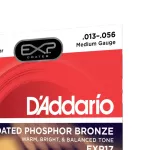 D'Addario® EXP17, airy guitar, number 13, special coated line, Phosphor Bronze Medium, 13 - 56 ** Made in USA **