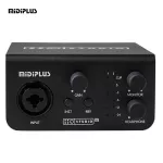 Midiplus Studio M Pro Audio Interface Audio International 1-in/1-OOT Portable size support USB 2.0/3.0 can be connected to both XLR/Jack +