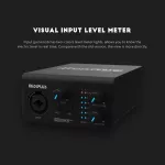 Midiplus Studio M Pro Audio Interface Audio International 1-in/1-OOT Portable size support USB 2.0/3.0 can be connected to both XLR/Jack +