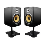 Alctron® MS180-8 Monitor stand Monitor speaker stand made of high -rise metal metal. 23.5 - 28 cm.