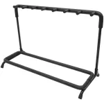 PARAMOUNT, guitar stand, standing, showing a guitar in 7 pieces with a sponge support Set both airy/electric guitar/bass guitar stand