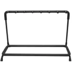 PARAMOUNT, guitar stand, standing, showing a guitar in 7 pieces with a sponge support Set both airy/electric guitar/bass guitar stand