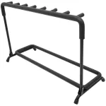 PARAMOUNT, guitar stand, standing, showing a guitar in 7 pieces with a sponge support Set both airy/electric guitar/bass guitar stand
