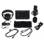 M-AUDIO ® Air 192 I 4 Vocal Studio Pro Audio International 2-in/2-OOT with headphones and microphone +free Able program