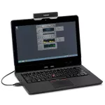 Samson® Go Mic Connect Mike Conditioner USB Microphone attached to the computer screen There is a function to adjust the sound + free USB cable & bag.