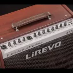 Lirevo® A120 Acoustic Amp Amp Amp, Amp, 120 Watts with Tweet Speaker Can connect to the phone via Bluetooth to the microphone with effects
