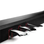 NUX WK-310 Electric Piano Piano, Blue Bluetooth, get a key from the Italian black+ free piano legs / Pedal 3 key / chair