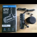 Samson® Q9U Microphone USB / XLR Dynamic Mike can adjust the tone of the middle. Can cut noise, headphones, + free sponge & USB cable **