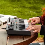 M-Audio® Oxygen Pro Mini Midi Controller, 32 keyboard SEMI-Weighted to USB, Stepper + Free