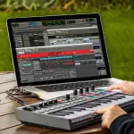 M-Audio® Oxygen Pro Mini Midi Controller, 32 keyboard SEMI-Weighted to USB, Stepper + Free