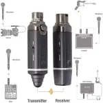 NUX® B-3 Plus Wireless Microphone System Microphone 24-bit/44.1khz can be used for 7 hours, 100 feet + free charging cable & Sa