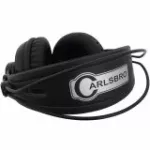 Carlsbro Closed-Back Headphone, large earphone headphones, gold plated head, changing into a small jack head, DCN8 Black ** 1 year center insurance **