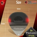 Flatsons FP -03L - Pick Guitar Flatsons FP03L [Free gift] [Ready to check QC] [100%authentic] [Free delivery] Red turtle