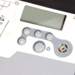 Cherub® DP-850 PRACTICE DRUM PAD Electric Drum Practice Practice, LCD display, easy to carry + free bags & drums & 2 AAA batteries & manual