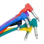 KIRLIN® Pan6-243 0.2M Patch Cable, 6-line effects, 20 cm long, Pack of 6