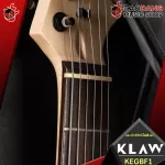 [Bangkok & Metropolitan Region Send Grab Urgent] Electric guitar bag KLAW Kegbf1 Umbrella fabric, Kegbp1 Artificial leather [insurance from zero] [with check QC] [100%authentic] [Free delivery] Red turtle