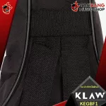 [Bangkok & Metropolitan Region Send Grab Urgent] Electric guitar bag KLAW Kegbf1 Umbrella fabric, Kegbp1 Artificial leather [insurance from zero] [with check QC] [100%authentic] [Free delivery] Red turtle