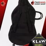 [Bangkok & Metropolitan Region Send Grab Urgent] Electric guitar bag KLAW Kegbf1 Umbrella fabric, Kegbp1 Artificial leather [insurance from zero] [with check QC] [100%authentic] [Free delivery] Red turtle