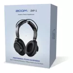 Zoom® ZHP-1 Closed-Back headphones are neutral. Clear, clear in all districts, Driver 40 mm + free jack head ** 1 year center insurance **