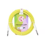 KIRLIN IC-241, 3 meters of Jack Star, PVC material, resistant to pastel 3M Guitar Cable, 3M guitar jack cable