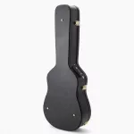 On Stage® GCA5000B Hardshell Acoustic Guitar Case เคสกีตาร์โปร่ง  เคสกีตาร์โปร่งไฟฟ้า บุด้วยกำมะหยี่สีดำ ทำจากไม้อัดปิดด้านนอกด้วยไวนิล ฮาร์ดแวร์สีทอง