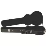 On Stage® GCLP7000 Hardshell Single-Cutway Electric Guitar Case, Strat/Tele Black Guru Star Case Outside plywood material with PVC