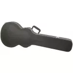 On Stage® GCLP7000 Hardshell Single-Cutway Electric Guitar Case, Strat/Tele Black Guru Star Case Outside plywood material with PVC