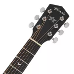 Mantic GT-1GCE 41-inch electric guitar, Grand Auditorium Cutaway, Angle Man Stepuz/Cherry Wood + Free Bag