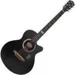 Mantic GT-1AC, 40-inch guitar, Om Cutaway shape, Angle Mandrus/Cherry Wood + Free Bag & Pick