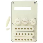 Fender® Strat Accessory Kit Start electric guitar sheet + rotating button + cover + switch head + ribbon head