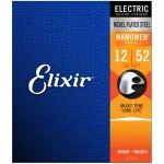 Elixir® Nanoweb 12152 สายกีตาร์ไฟฟ้า เบอร์ 12 แบบนิกเกิล สายเคลือบ ของแท้ 100% Heavy, .012 - .052 ** Made in USA **