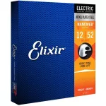 Elixir® Nanoweb 12152 สายกีตาร์ไฟฟ้า เบอร์ 12 แบบนิกเกิล สายเคลือบ ของแท้ 100% Heavy, .012 - .052 ** Made in USA **