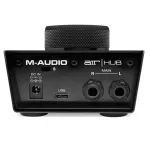M-Audio® AIR Hub ออดิโออินเตอร์เฟส Audio Interface 24-bit / USB Mixer ขนาดพกพา มีช่องต่อ USB 3 ช่อง ระบบเสียง + ฟรีอแดปเ