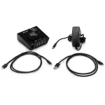 M-Audio® AIR Hub ออดิโออินเตอร์เฟส Audio Interface 24-bit / USB Mixer ขนาดพกพา มีช่องต่อ USB 3 ช่อง ระบบเสียง + ฟรีอแดปเ