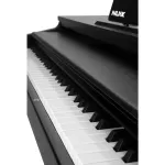 NUX WK-520 Digital Piano 88 Bluetooth Piano Piano, Bluetooth, get a key system from Italy. Rosewood wood grain + free piano stand & Pedal