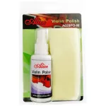 Alice® A039PO-M Violin Cello Polish 50ml violin polishing solution helps to remove stains on the instrument + free fabric