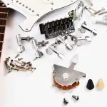 Rasvone Swe5 5 -way switch for electric guitar strat with cork & knot - 5 way selector switch with cap & screws